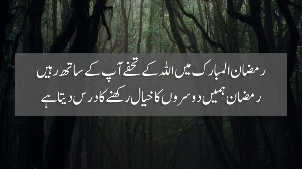 50 Ramzan Quotes In Urdu